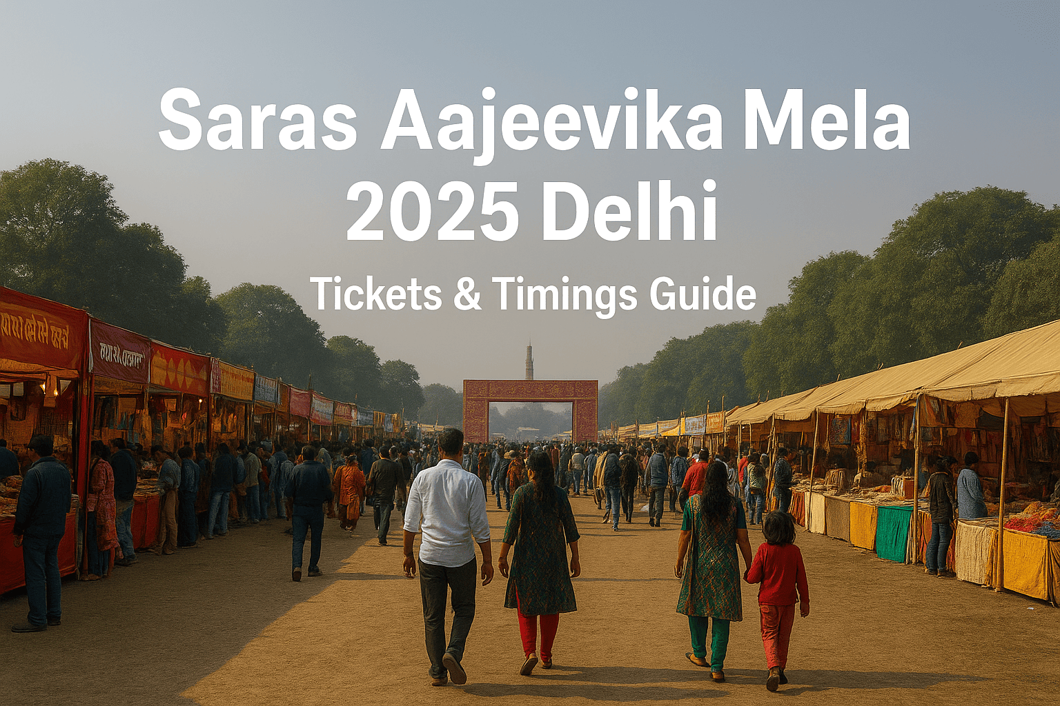 Saras aajeevika mela 2025 delhi
