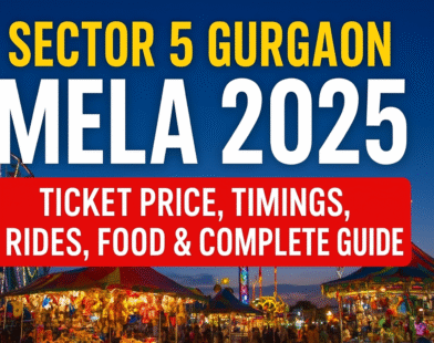 Sector 5 Gurgaon Mela 2025 – Ticket Price, Timings, Rides, Food & Attractions