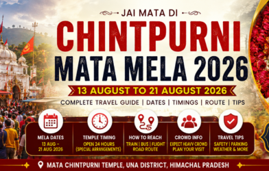 Chintpurni Mata Mela 2026 at Mata Chintpurni Temple Himachal Pradesh