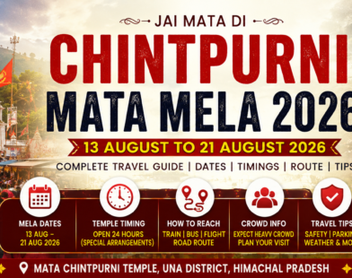 Chintpurni Mata Mela 2026 at Mata Chintpurni Temple Himachal Pradesh