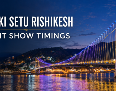 janki setu rishikesh light show timings